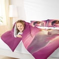 thumbnail image 3 of Erosebridal Cute Black Princess Full Size Comforter Sets,Cartoon Animal Unicorn Bedding Sets For Kids Girls,Reversible 3 Pieces, 3 of 7