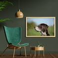 thumbnail image 2 of Hunting Wall Art with Frame, German Short Haired Pointer in Wilderness Portrait Photograph Kurzhaar Pet Dog, Printed Fabric Poster for Bathroom Living Room Dorms, 35" x 23", Multicolor, by Ambesonne, 2 of 2