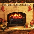 thumbnail image 5 of LifePlus Electric Fireplace Insert Heater 23" Indoor Electric Log Set Heater with Remote Control for Inside Room Home Realistic Flame, 1500W, 5 of 10