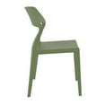 thumbnail image 3 of Compamia Snow Dining Chair Olive Green, Set of 2, 3 of 5