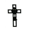 thumbnail image 2 of Heroes Appreciation Gifts Faux-Metal Fallen Soldier Memorial Wall Cross with American Flag and Heart Theme,, 2 of 3