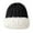 Black, variant on Diufon Unisex Winter Knitted Beanie Hat Plush Hem Wool Windproof Thickened Warm Hats Outdoor Ski Cap