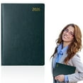 thumbnail image 2 of Planner 2026 – 7.9x10.8 Undated Academic & Productivity Planner with Daily, Weekly & Monthly Calendar, Work Planner, Goal Tracker, Habit Tracker & Personal Development Organizer,Leather, 2 of 9