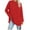 Red, variant on Long Sleeve Solid Color Shirts for Women Crew Neck Womens Shirts Basic Autumn Winter Essential Effortless Daily Outfit Seamless Base Layering Shirts Plus Size Available