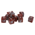 thumbnail image 4 of de 10 Uds. De juegos de rol D&D de colores de seis la D6(1-6) da Marrón + Gris Zulema Dado, 4 of 8