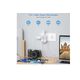 thumbnail image 2 of Adaptador Alemania Viaje, Universal Francia Enchufe de Corriente con 3 USB (1 USB C), Cargador Tipo C con 4 Salidas Xtellar blanco, 2 of 3