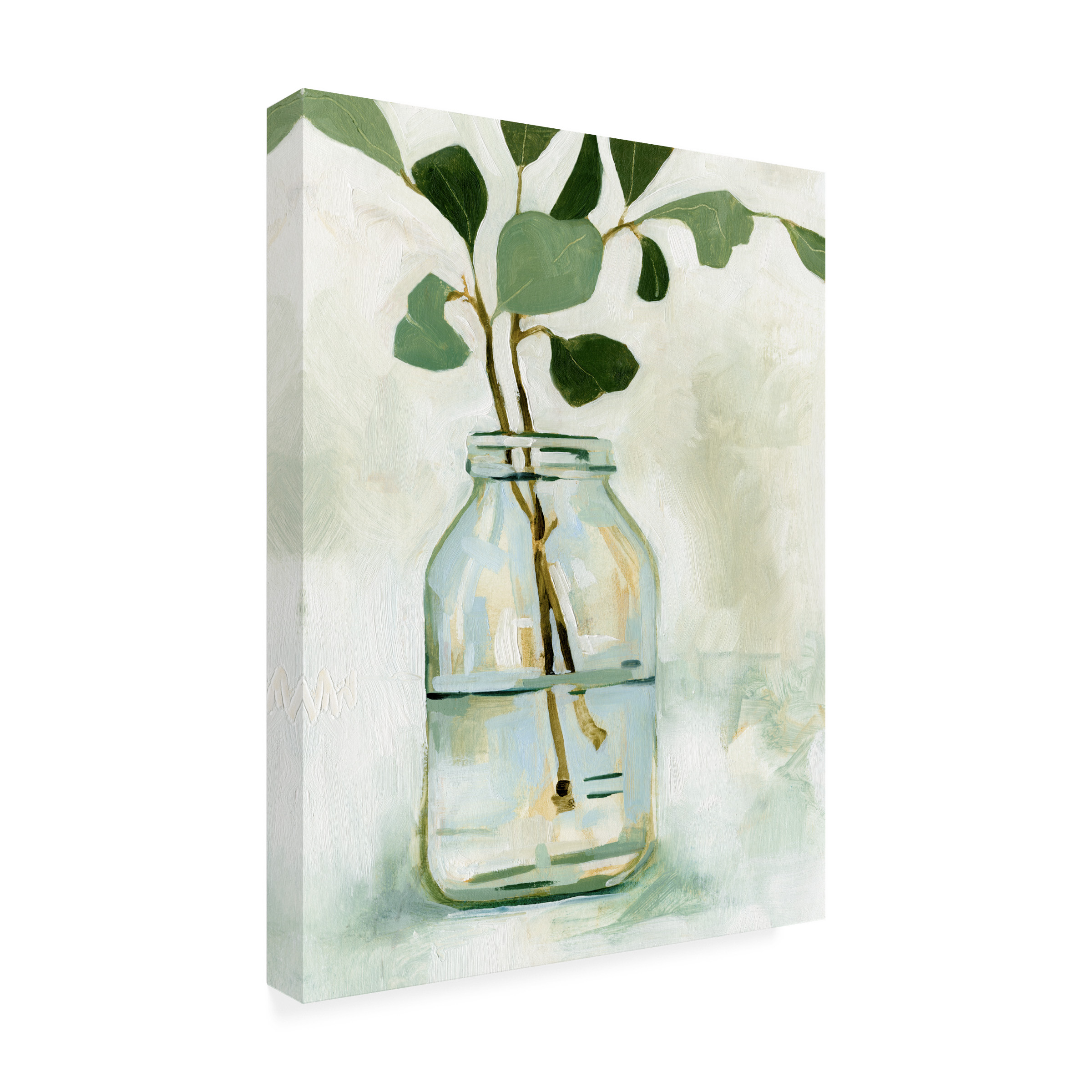 Emma Caroline 'Eucalyptus Branch Still Life II' Canvas Art