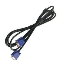 ORDDIART 1Pcs VGA Cable Blue Metal for Computer Cable Adapters and Protection