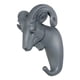 thumbnail image 5 of Perchero para llaves con gancho de color gris Cabra, 5 of 9
