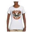 thumbnail image 2 of Lead Follow or Get The Hell Out Of The Way MC 1969 Motorcycle Pop Culture Womens Graphic T-Shirt, White, X-Large, 2 of 3