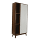 thumbnail image 1 of Librero Alfa Estante Minimalista Mueble Organizador Con Puerta Mobeler Librero Alfa, 1 of 4