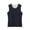 Navy, variant on Yongwang Mens Fashion Tank Top Crew Neck Sleeveless Tops Winter Warm Slim Fit Tank Top Elastic Undershirt Base Layer