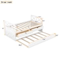 thumbnail image 4 of Royard Oaktree Twin Size Daybed with Drawers and Trundle, Wood Bed Frame with Slats for Living Room, 4 of 7