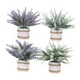 thumbnail image 3 of 4 Piezas de Plantas Artificiales Macarena Bonsái para Dormitorio Mesa de Café Interior Estilo B, 3 of 8