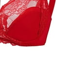 thumbnail image 4 of GaThRRgYP Bras for Women GaThRRgYP Womens Solid Lace Lingerie Bras Plus Size Underwear Bralette Bras Comfortable Bra, 4 of 5