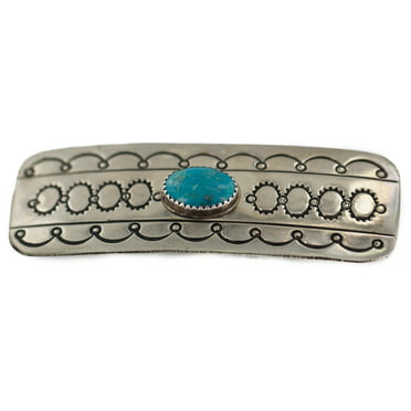 Silver Certified Authentic Handmade Navajo Natural Turquoise 