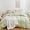 Sage Green, variant on Green Gingham Duvet Cover King, 3 Pieces Microfiber Extra Soft Breathable Plaid Checkered Grid Cute Comforter Cover Bedding Set with 1 Duvet Cover and 2 Pillowcases