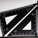 thumbnail image 4 of Juego de 4 reglas triangulares de metal para transportadores de metal, herramienta de geometría de matemáticas, para arquitectos, ingenieros, artistas, estudiantes, suministros escolares de ofici, 4 of 5