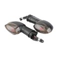 thumbnail image 3 of AMLESO 2Pcs Turn Light Replaces, High Performance, Easy to Install, Premium Spare Parts 12V Motorcycle Blinker Indicator Lamp Gray Cover, 3 of 10