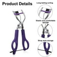 thumbnail image 3 of Eyelashes Curler, Durable Stainless steel Body with Comfort Grip - purple, 3 of 5