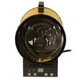 thumbnail image 4 of DURA HEAT 240-Volt 3,750-Watt 12,800-BTU Electric Forced Air Heater with Remote, Yellow and Black, EUH4000R, EUH4000R, 4 of 9