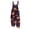 Dark Purple, variant on Women's Halloween Overalls Skeleton Skull Halter Backless Funny Jumpsuits Bat Pumpkin Sleeveless Spooky Overalls, XL