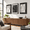 Black and White-16"w X 24"h X 3pcs, variant on 3d Textured Framed Abstract Wall Art Set 3 Piece Modern Artwork 16x24 In