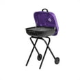 thumbnail image 2 of Americana Walk-A-Bout 100% Pre-Assembled Portable "Original Square Charcoal Grill" -Steel,  Purple, 2 of 7