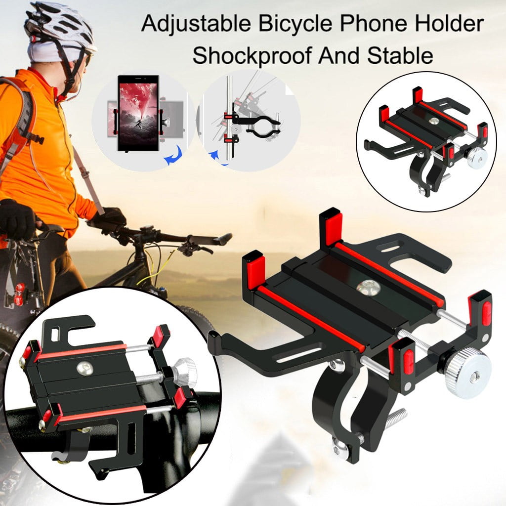 YIWULA Adjustable Bicycle Bike Handlebar Stem Clip Mount Holder Stand