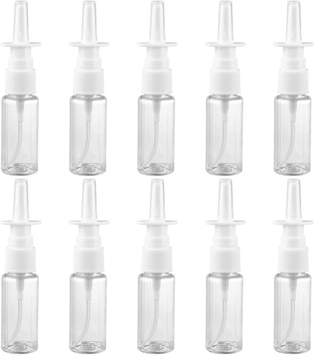 NinebeCJ 5ml Nasal Spray Bottle Nasal Pump Sprayer Refillable Travel
