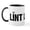 White/Black Inside, variant on CafePress - Lint Licker // Mug - 11 oz Ceramic Mug - Novelty Coffee Tea Cup