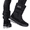 Black, variant on KEVCHE Women's Warm Fleece Lined Snow Boots, Fabric Splice Design with Thick Sole and Non Slip Grip, Cozy Boots for Cold Weather Daily Wear
