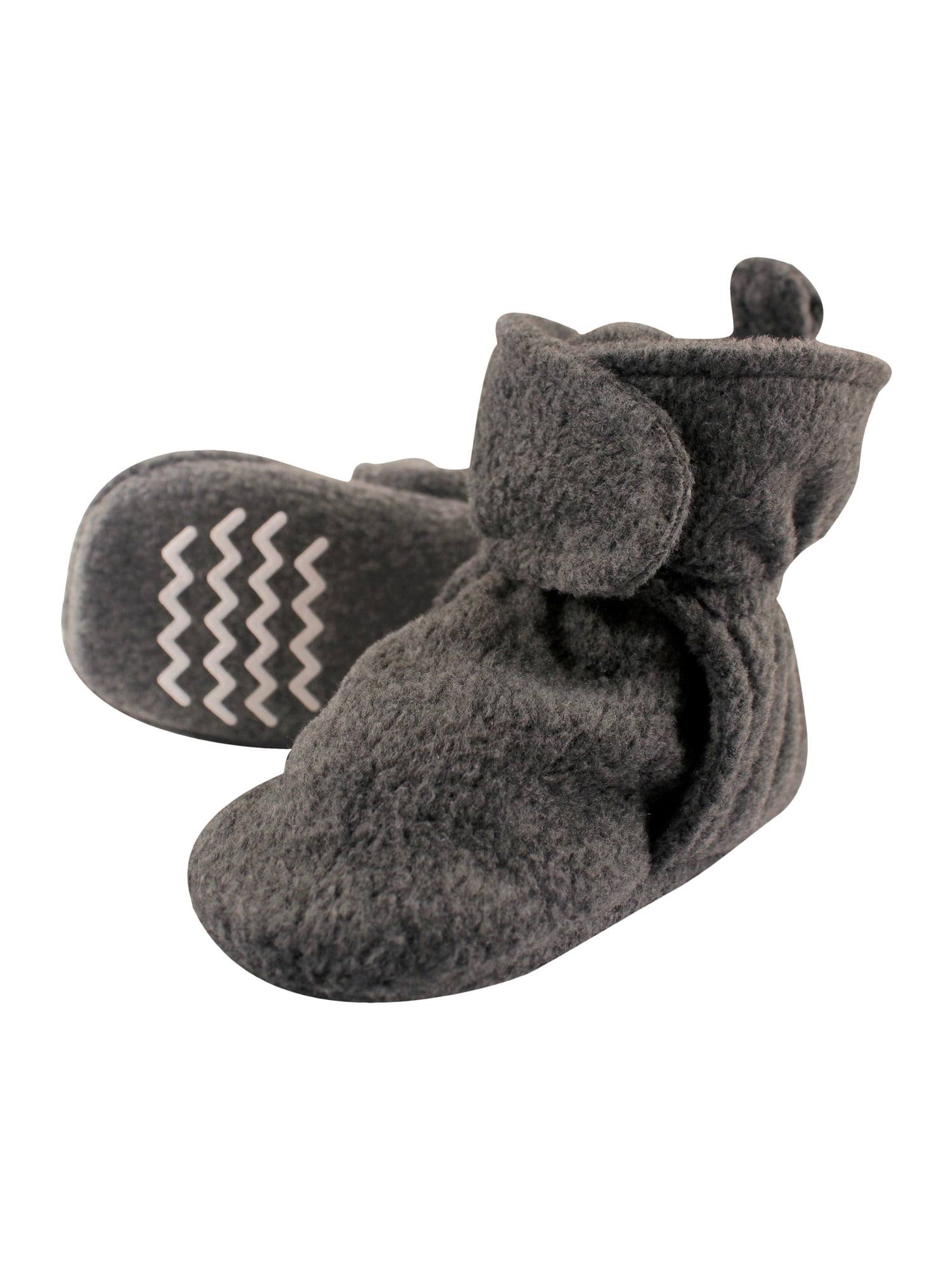 Hudson Baby Baby Cozy Sherpa Booties with Non Skid Bottom