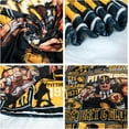 thumbnail image 4 of Pittsburgh Football Blanket, Football Lovers Flannel Blanket, Football Team Color Blanket Gifts for Men Women Boys Kids, Super Soft Throw Blanket 60" X 50", 4 of 6