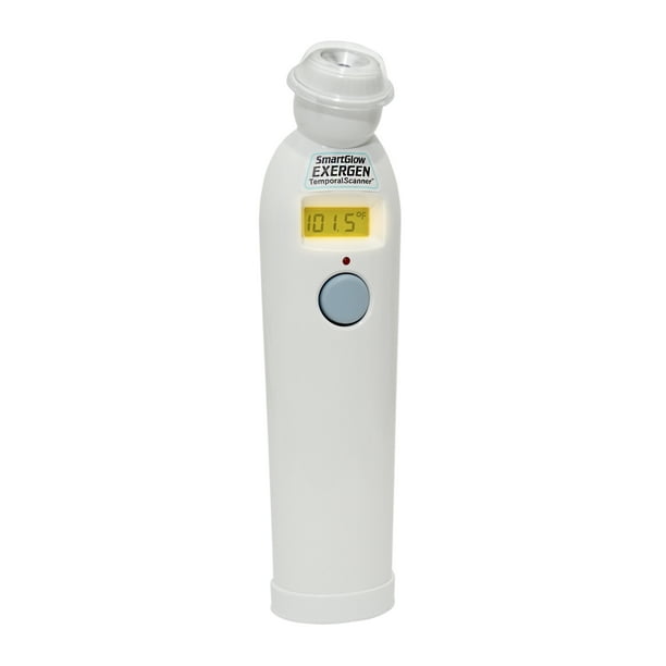 Exergen Temporal Scanner Thermometer with Smart Glow Features Walmart
