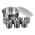 thumbnail image 4 of WHAMVOX 1 Set Condiment Container Stainless Steel Spice Jar Seasoning Storage Jar Kitchen Spice Box, 4 of 8