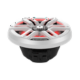 thumbnail image 2 of Rockford Fosgate M2-65 Color Optix 6.5” 2-Way Coaxial Multicolor LED Lighted Marine Speakers - White / Stainless (Pair), 2 of 6