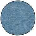 thumbnail image 4 of SAFAVIEH Montauk Kelsey Distressed Cotton Area Rug, Blue/Black, 4' x 6', 4 of 10