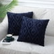 thumbnail image 5 of Juego de 2 fundas de almohada cuadradas con decoración de felpa suave, funda de almohada para sofá y dormitorio, 5 of 5
