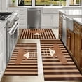 thumbnail image 6 of 3 Piece Floral Kitchen Floor Mat, Kitchen Rugs Sets with Runner Farmhouse Rugs and Mats Non Skid Washable Runner Rug for Kitchen Office Sink Laundry, 6 of 12