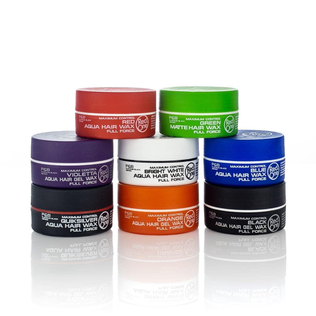 Red One Black Aqua Hair Gel Wax (150ml) Hair Care