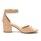 thumbnail image 3 of Sandalias de Tacón Grueso para Mujer DREAM PAIRS 5 Nude en Gamuza, 3 of 6