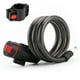 thumbnail image 2 of Candado antirrobo Ehuebsd Para Bicicleta De Montaña Y Carretera Con 2 Llaves Negro 85 cm, 2 of 9