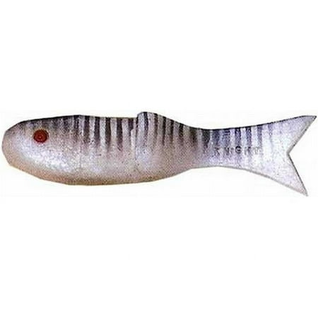 Creme 2091-25 Lit l Fishie Minnow Snack Pack 2 1/2 White Pearl