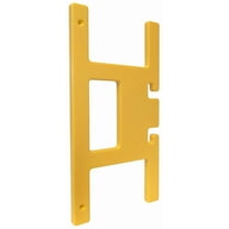 Poly Heavy Duty Extension Cord Reel, Yellow Cord Wrap-Holds 100 feet