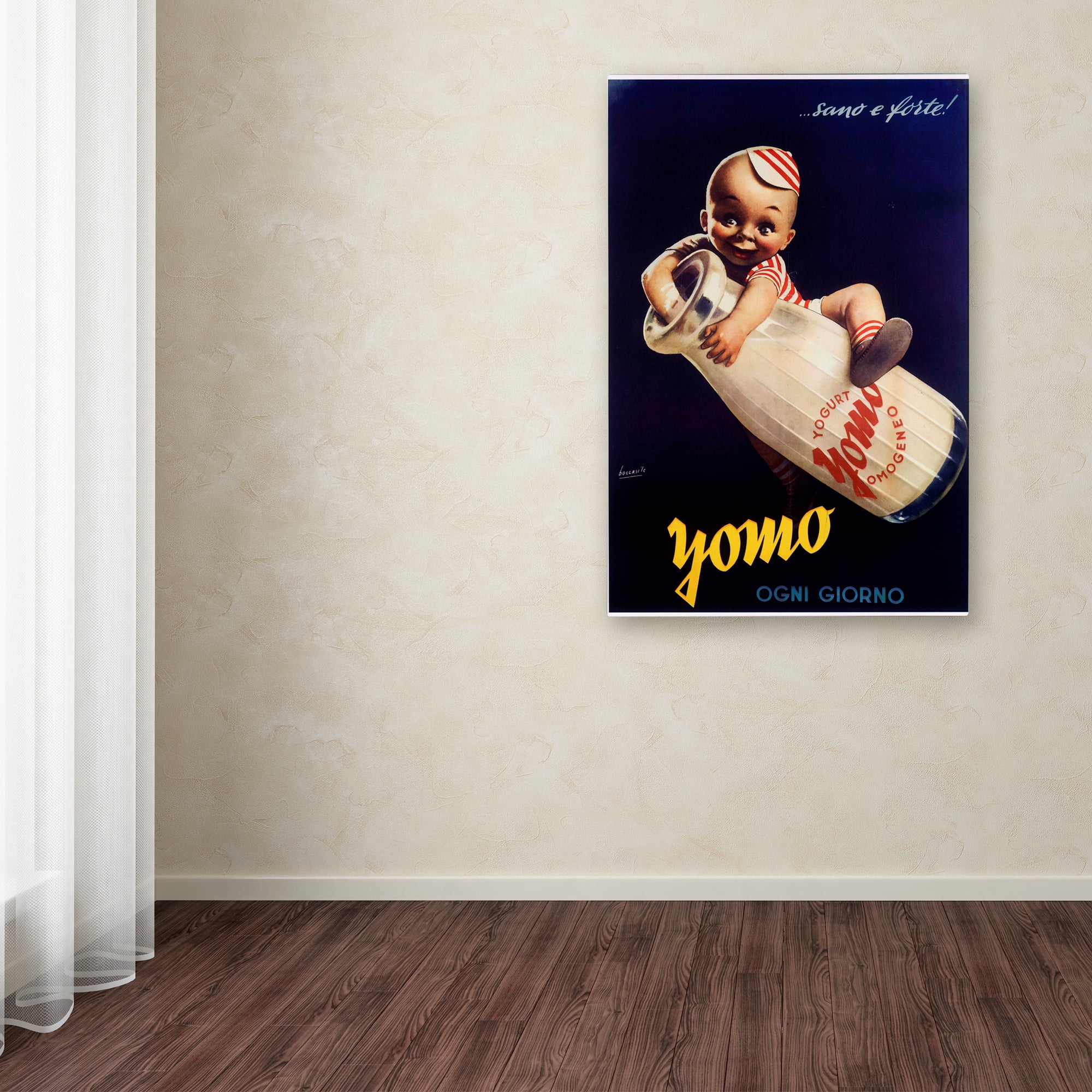 Trademark Fine Art 'Ogni' Canvas Art by Vintage Apple Collection