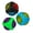 1 Ball Random Color (Discounted), variant on Dog Dental Lighted TPR Translucent Diamond Balls 3 inch Small to Medium Canines (1 Ball Random Color (Discounted))