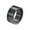 Black, variant on Wide Band Rings for Men Stainless Steel 10MM Black Silver Gold Plated Vintage Simple Personalized Statement Cool Jewelry Black Size 10