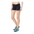 thumbnail image 1 of Aeropostale Womens Striped Running Athletic Workout Shorts, Negro, X-Large Aeropostale Ejercicio, 1 of 2
