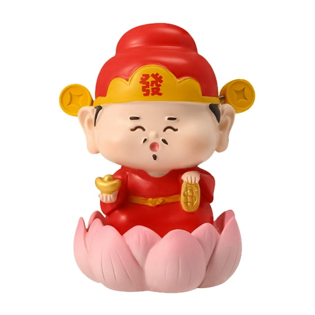 Figura inmortal china, decoración de mesa, miniregalos multiusos, adorno Estilo A